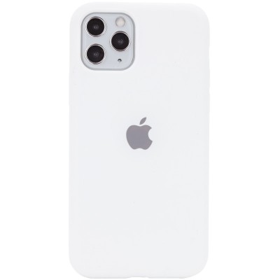 Чохол Silicone Case Full Protective (AA) для Apple iPhone 11 Pro (5.8") Білий / White Чохол Silicone Case Full Protective (AA) для Apple iPhone 11 Pro (5.8") Білий / White