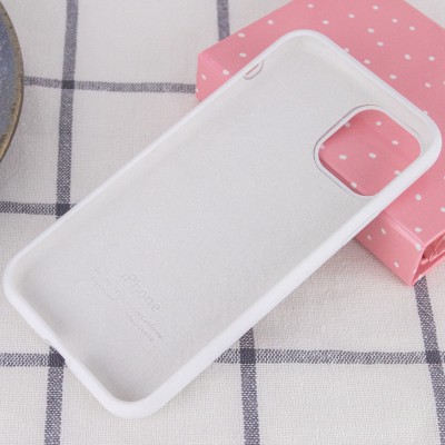 Чохол Silicone Case Full Protective (AA) для Apple iPhone 11 Pro (5.8") Білий / White Чохол Silicone Case Full Protective (AA) для Apple iPhone 11 Pro (5.8") Білий / White
