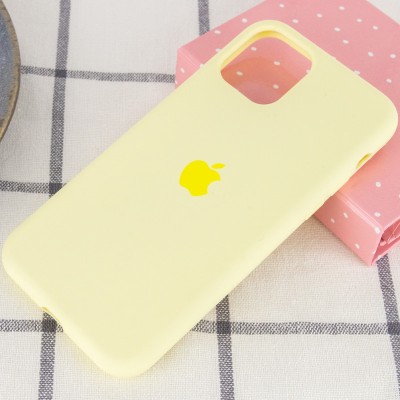 Чохол Silicone Case Full Protective (AA) для Apple iPhone 11 Pro (5.8") Жовтий / Mellow Yellow Чохол Silicone Case Full Protective (AA) для Apple iPhone 11 Pro (5.8") Жовтий / Mellow Yellow