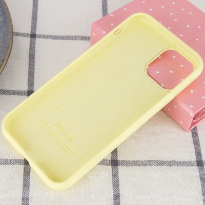Чохол Silicone Case Full Protective (AA) для Apple iPhone 11 Pro (5.8") Жовтий / Mellow Yellow Чохол Silicone Case Full Protective (AA) для Apple iPhone 11 Pro (5.8") Жовтий / Mellow Yellow