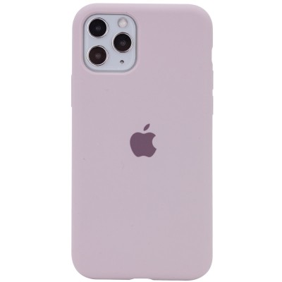 Чохол Silicone Case Full Protective (AA) для Apple iPhone 11 Pro (5.8") Сірий / Lavender Чохол Silicone Case Full Protective (AA) для Apple iPhone 11 Pro (5.8") Сірий / Lavender