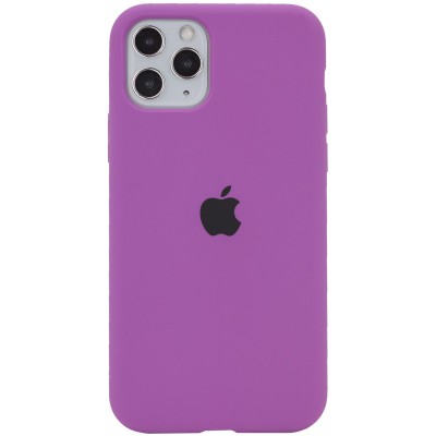 Чохол Silicone Case Full Protective (AA) для Apple iPhone 11 Pro (5.8") Фіолетовий / Grape Чохол Silicone Case Full Protective (AA) для Apple iPhone 11 Pro (5.8") Фіолетовий / Grape