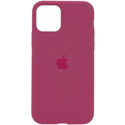 Чохол Silicone Case Full Protective (AA) для Apple iPhone 11 Pro (5.8") Червоний / Rose Red Чохол Silicone Case Full Protective (AA) для Apple iPhone 11 Pro (5.8") Червоний / Rose Red