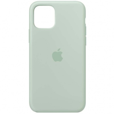 Чохол Silicone Case Full Protective (AA) для Apple iPhone 11 Pro Max (6.5") Бірюзовий / Beryl Чохол Silicone Case Full Protective (AA) для Apple iPhone 11 Pro Max (6.5") Бірюзовий / Beryl