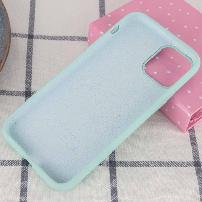 Чохол Silicone Case Full Protective (AA) для Apple iPhone 11 Pro Max (6.5") Бірюзовий / Turquoise Чохол Silicone Case Full Protective (AA) для Apple iPhone 11 Pro Max (6.5") Бірюзовий / Turquoise
