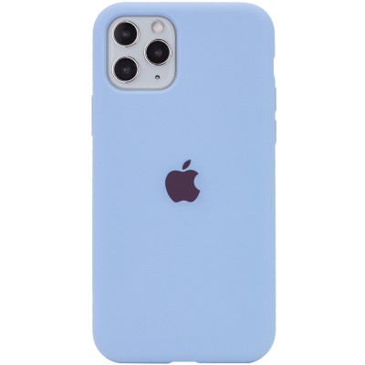 Чохол Silicone Case Full Protective (AA) для Apple iPhone 11 Pro Max (6.5") Блакитний / Lilac Blue Чохол Silicone Case Full Protective (AA) для Apple iPhone 11 Pro Max (6.5") Блакитний / Lilac Blue