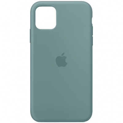 Чохол Silicone Case Full Protective (AA) для Apple iPhone 11 Pro Max (6.5") Зелений / Cactus Чохол Silicone Case Full Protective (AA) для Apple iPhone 11 Pro Max (6.5") Зелений / Cactus