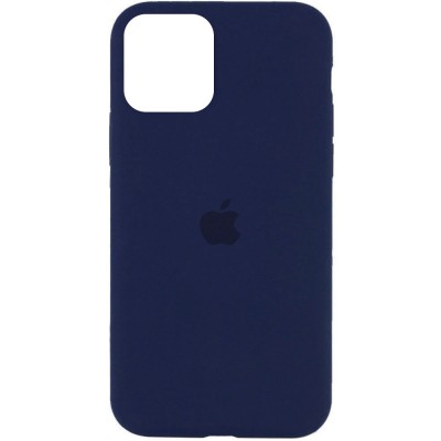 Чохол Silicone Case Full Protective (AA) для Apple iPhone 11 Pro Max (6.5") Синій / Deep navy Чохол Silicone Case Full Protective (AA) для Apple iPhone 11 Pro Max (6.5") Синій / Deep navy