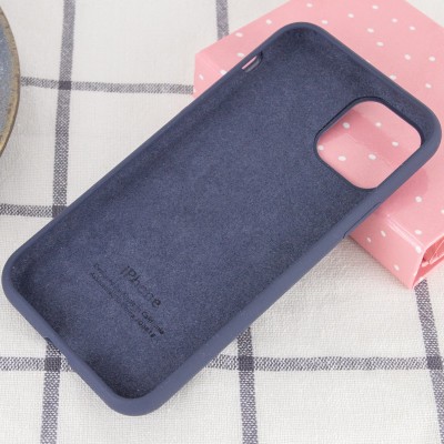 Чохол Silicone Case Full Protective (AA) для Apple iPhone 11 Pro Max (6.5") Темний Синій / Midnight Blue Чохол Silicone Case Full Protective (AA) для Apple iPhone 11 Pro Max (6.5") Темний Синій / Midnight Blue