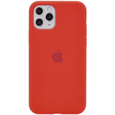 Чохол Silicone Case Full Protective (AA) для Apple iPhone 11 Pro Max (6.5") Червоний / Dark Red Чохол Silicone Case Full Protective (AA) для Apple iPhone 11 Pro Max (6.5") Червоний / Dark Red