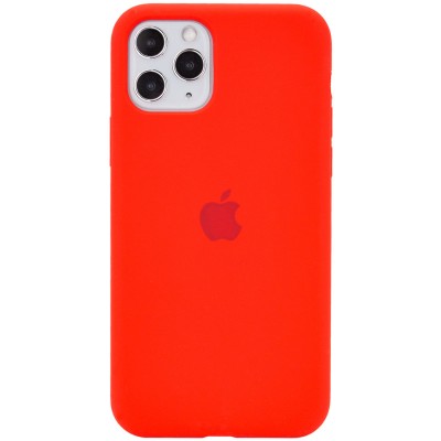 Чохол Silicone Case Full Protective (AA) для Apple iPhone 11 Pro Max (6.5") Червоний / Red Чохол Silicone Case Full Protective (AA) для Apple iPhone 11 Pro Max (6.5") Червоний / Red