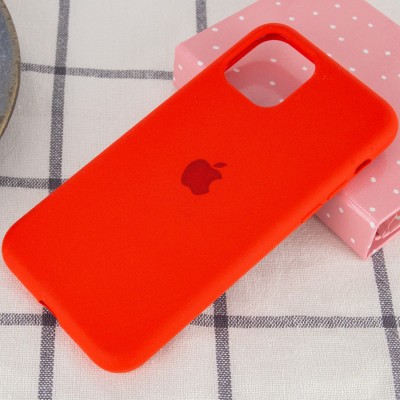 Чохол Silicone Case Full Protective (AA) для Apple iPhone 11 Pro Max (6.5") Червоний / Red Чохол Silicone Case Full Protective (AA) для Apple iPhone 11 Pro Max (6.5") Червоний / Red