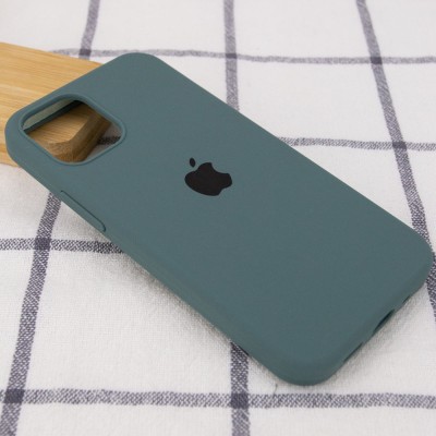 Чохол Silicone Case Full Protective (AA) для Apple iPhone 12 Pro Max (6.7") Зелений / Cactus Чохол Silicone Case Full Protective (AA) для Apple iPhone 12 Pro Max (6.7") Зелений / Cactus