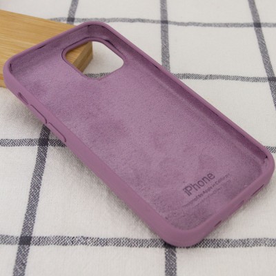 Чохол Silicone Case Full Protective (AA) для Apple iPhone 12 Pro Max (6.7") Ліловий / Lilac Pride Чохол Silicone Case Full Protective (AA) для Apple iPhone 12 Pro Max (6.7") Ліловий / Lilac Pride