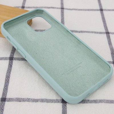 Чохол Silicone Case Full Protective (AA) для Apple iPhone 13 mini (5.4") Бірюзовий / Turquoise Чохол Silicone Case Full Protective (AA) для Apple iPhone 13 mini (5.4") Бірюзовий / Turquoise