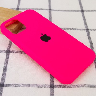 Чохол Silicone Case Full Protective (AA) для Apple iPhone 13 mini (5.4") Рожевий / Barbie pink Чохол Silicone Case Full Protective (AA) для Apple iPhone 13 mini (5.4") Рожевий / Barbie pink