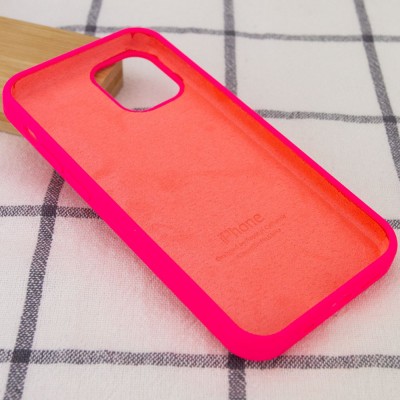 Чохол Silicone Case Full Protective (AA) для Apple iPhone 13 mini (5.4") Рожевий / Barbie pink Чохол Silicone Case Full Protective (AA) для Apple iPhone 13 mini (5.4") Рожевий / Barbie pink