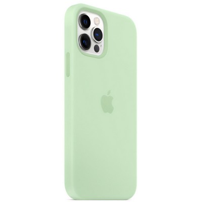 Чохол Silicone Case Full Protective (AA) для Apple iPhone 13 Pro (6.1") Зелений / Pistachio Чохол Silicone Case Full Protective (AA) для Apple iPhone 13 Pro (6.1") Зелений / Pistachio