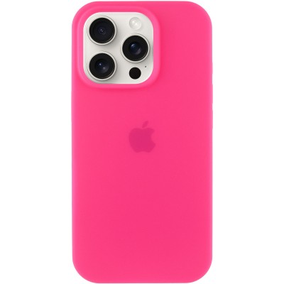 Чохол Silicone Case Full Protective (AA) для Apple iPhone 13 Pro (6.1") Рожевий / Barbie pink Чохол Silicone Case Full Protective (AA) для Apple iPhone 13 Pro (6.1") Рожевий / Barbie pink