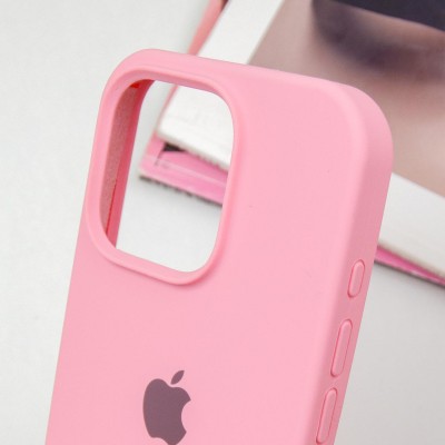 Чохол Silicone Case Full Protective (AA) для Apple iPhone 13 Pro (6.1") Рожевий / Pink Чохол Silicone Case Full Protective (AA) для Apple iPhone 13 Pro (6.1") Рожевий / Pink