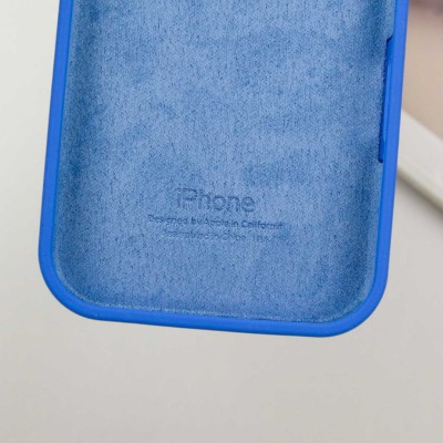Чохол Silicone Case Full Protective (AA) для Apple iPhone 13 Pro (6.1") Синій / Capri Blue Чохол Silicone Case Full Protective (AA) для Apple iPhone 13 Pro (6.1") Синій / Capri Blue