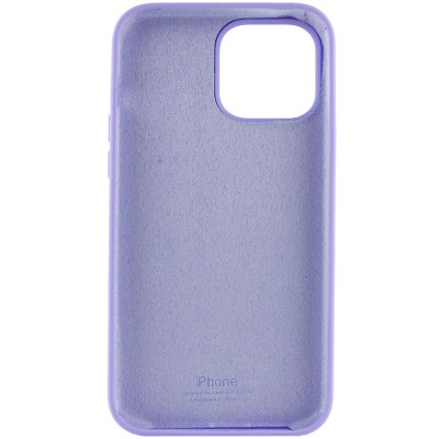 Чохол Silicone Case Full Protective (AA) для Apple iPhone 13 Pro Max (6.7") Бузковий / Dasheen Чохол Silicone Case Full Protective (AA) для Apple iPhone 13 Pro Max (6.7") Бузковий / Dasheen