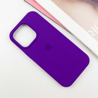Чохол Silicone Case Full Protective (AA) для Apple iPhone 13 Pro Max (6.7") Фіолетовий / Ultra Violet Чохол Silicone Case Full Protective (AA) для Apple iPhone 13 Pro Max (6.7") Фіолетовий / Ultra Violet