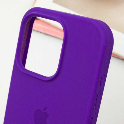 Чохол Silicone Case Full Protective (AA) для Apple iPhone 13 Pro Max (6.7") Фіолетовий / Ultra Violet Чохол Silicone Case Full Protective (AA) для Apple iPhone 13 Pro Max (6.7") Фіолетовий / Ultra Violet