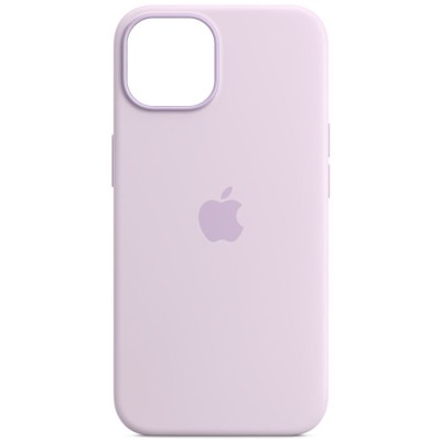 Чохол Silicone Case Full Protective (AA) для Apple iPhone 14 (6.1") Бузковий / Lilac Чохол Silicone Case Full Protective (AA) для Apple iPhone 14 (6.1") Бузковий / Lilac