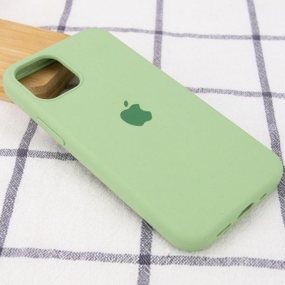 Чохол Silicone Case Full Protective (AA) для Apple iPhone 14 (6.1") М'ятний / Mint Чохол Silicone Case Full Protective (AA) для Apple iPhone 14 (6.1") М'ятний / Mint