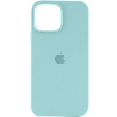 Чохол Silicone Case Full Protective (AA) для Apple iPhone 14 Plus (6.7") Бірюзовий / Swimming pool Чохол Silicone Case Full Protective (AA) для Apple iPhone 14 Plus (6.7") Бірюзовий / Swimming pool