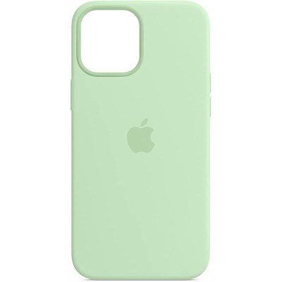 Чохол Silicone Case Full Protective (AA) для Apple iPhone 14 Plus (6.7") Зелений / Pistachio Чохол Silicone Case Full Protective (AA) для Apple iPhone 14 Plus (6.7") Зелений / Pistachio