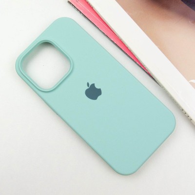 Чохол Silicone Case Full Protective (AA) для Apple iPhone 14 Pro (6.1") Бірюзовий / Beryl Чохол Silicone Case Full Protective (AA) для Apple iPhone 14 Pro (6.1") Бірюзовий / Beryl