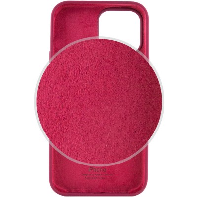 Чохол Silicone Case Full Protective (AA) для Apple iPhone 14 Pro Max (6.7") Бордовий / Maroon Чохол Silicone Case Full Protective (AA) для Apple iPhone 14 Pro Max (6.7") Бордовий / Maroon