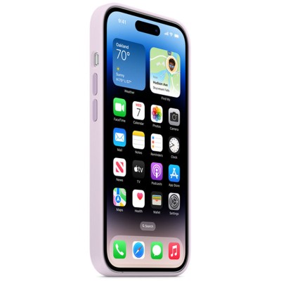 Чохол Silicone Case Full Protective (AA) для Apple iPhone 14 Pro Max (6.7") Бузковий / Lilac Чохол Silicone Case Full Protective (AA) для Apple iPhone 14 Pro Max (6.7") Бузковий / Lilac