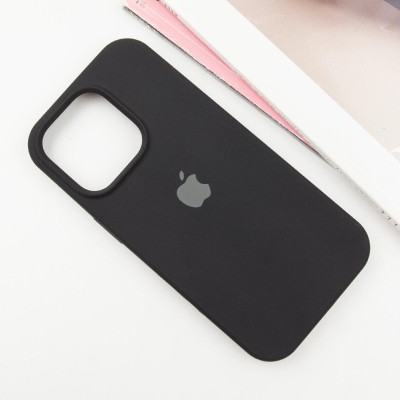 Чохол Silicone Case Full Protective (AA) для Apple iPhone 14 Pro Max (6.7") Чорний / Black Чохол Silicone Case Full Protective (AA) для Apple iPhone 14 Pro Max (6.7") Чорний / Black