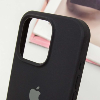 Чохол Silicone Case Full Protective (AA) для Apple iPhone 14 Pro Max (6.7") Чорний / Black Чохол Silicone Case Full Protective (AA) для Apple iPhone 14 Pro Max (6.7") Чорний / Black