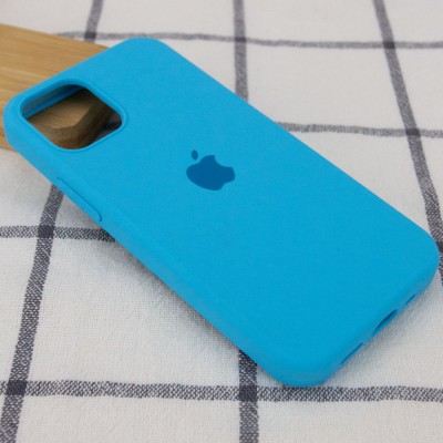 Чохол Silicone Case Full Protective (AA) для Apple iPhone 15 (6.1") Блакитний / Blue Чохол Silicone Case Full Protective (AA) для Apple iPhone 15 (6.1") Блакитний / Blue
