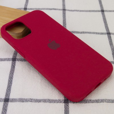 Чохол Silicone Case Full Protective (AA) для Apple iPhone 15 (6.1") Червоний / Rose Red Чохол Silicone Case Full Protective (AA) для Apple iPhone 15 (6.1") Червоний / Rose Red