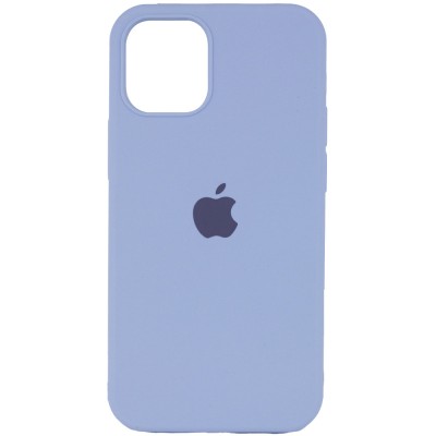 Чохол Silicone Case Full Protective (AA) для Apple iPhone 15 Pro (6.1") Блакитний / Lilac Blue Чохол Silicone Case Full Protective (AA) для Apple iPhone 15 Pro (6.1") Блакитний / Lilac Blue