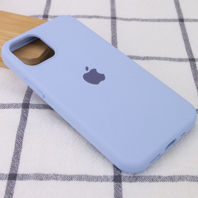 Чохол Silicone Case Full Protective (AA) для Apple iPhone 15 Pro (6.1") Блакитний / Lilac Blue Чохол Silicone Case Full Protective (AA) для Apple iPhone 15 Pro (6.1") Блакитний / Lilac Blue