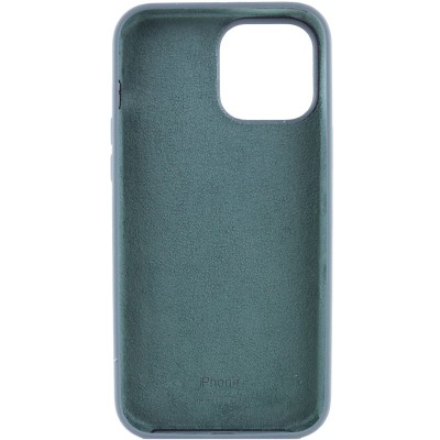 Чохол Silicone Case Full Protective (AA) для Apple iPhone 15 Pro (6.1") Зелений / Cactus