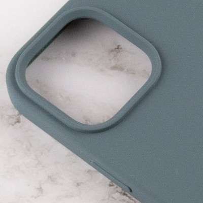 Чохол Silicone Case Full Protective (AA) для Apple iPhone 15 Pro (6.1") Зелений / Cactus