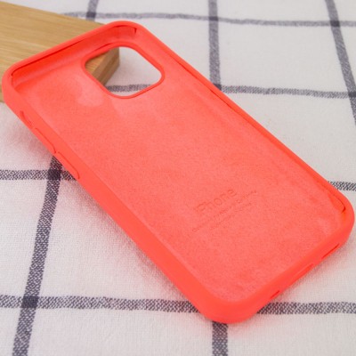 Чохол Silicone Case Full Protective (AA) для Apple iPhone 15 Pro (6.1") Кавуновий / Watermelon red Чохол Silicone Case Full Protective (AA) для Apple iPhone 15 Pro (6.1") Кавуновий / Watermelon red