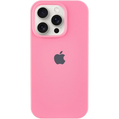 Чохол Silicone Case Full Protective (AA) для Apple iPhone 15 Pro (6.1") Рожевий / Pink Чохол Silicone Case Full Protective (AA) для Apple iPhone 15 Pro (6.1") Рожевий / Pink