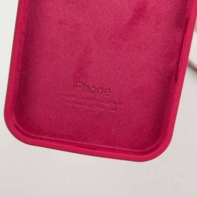 Чохол Silicone Case Full Protective (AA) для Apple iPhone 15 Pro (6.1") Червоний / Rose Red Чохол Silicone Case Full Protective (AA) для Apple iPhone 15 Pro (6.1") Червоний / Rose Red