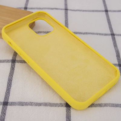 Чохол Silicone Case Full Protective (AA) для Apple iPhone 15 Pro Max (6.7") Жовтий / Yellow Чохол Silicone Case Full Protective (AA) для Apple iPhone 15 Pro Max (6.7") Жовтий / Yellow