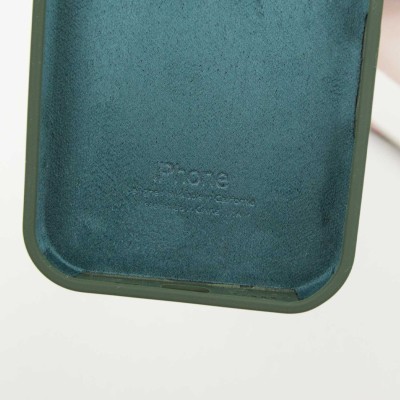 Чохол Silicone Case Full Protective (AA) для Apple iPhone 15 Pro Max (6.7") Зелений / Cyprus Green