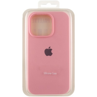 Чохол Silicone Case Full Protective (AA) для Apple iPhone 15 Pro Max (6.7") Рожевий / Light pink Чохол Silicone Case Full Protective (AA) для Apple iPhone 15 Pro Max (6.7") Рожевий / Light pink