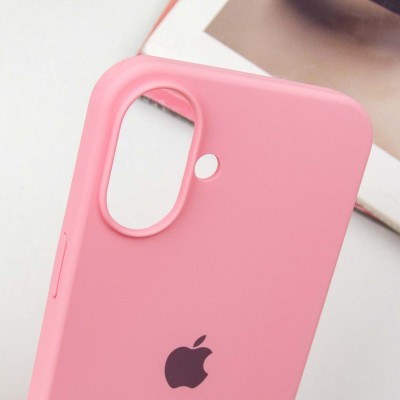 Чохол Silicone Case Full Protective (AA) для Apple iPhone 16 (6.1") Рожевий / Light pink Чохол Silicone Case Full Protective (AA) для Apple iPhone 16 (6.1") Рожевий / Light pink